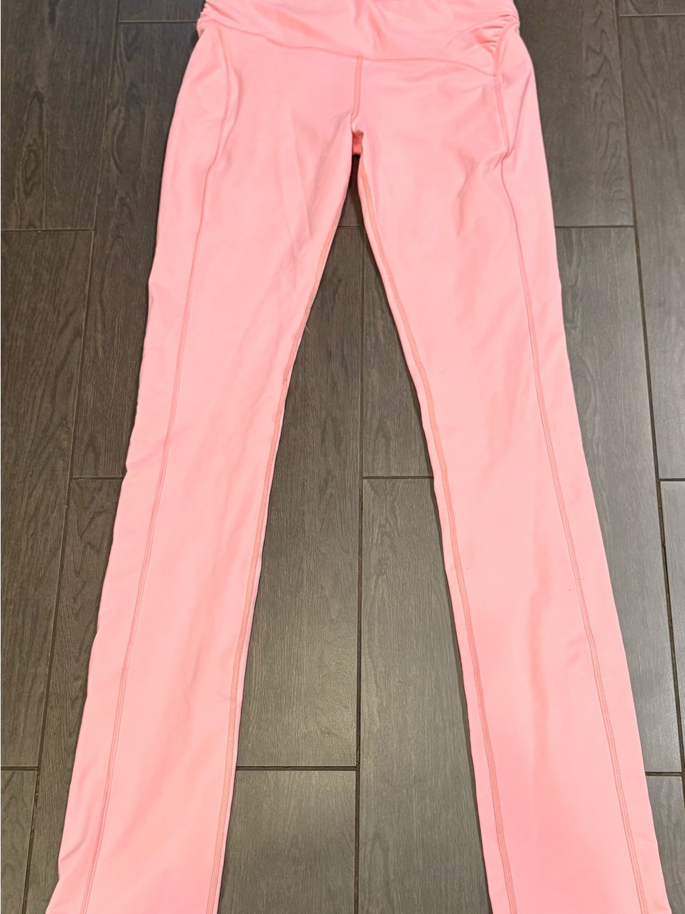 lululemon Karma pants Pink mid-Rise with size ruching size 8 tall
